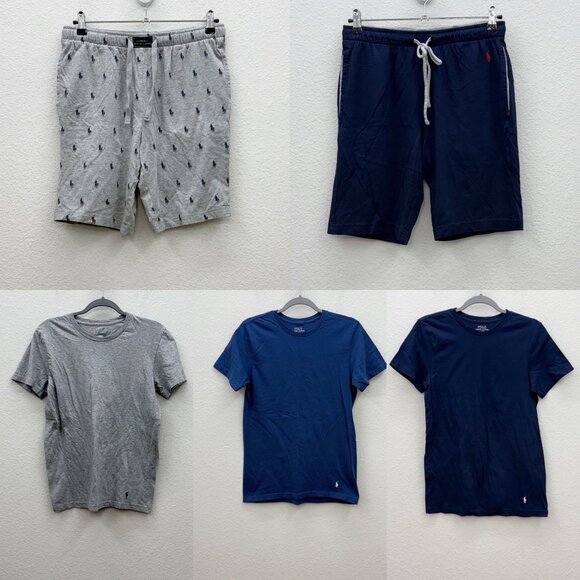 Polo Ralph Lauren 5 Piece Sleep Pajama Lot Mens size Small - Picture 1 of 10